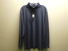 Dunning Mens Kerim Quarter-Zip Golf Pullover C.C. Logo Night Sky Extra Large