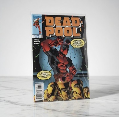 Marvel Comics Deadpool #26 Mar 1999 Warning Scene Does Not Happen Kelly NM New