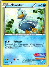 Ducklett 29/101 Common Plasma Blast Pokemon NM/LP