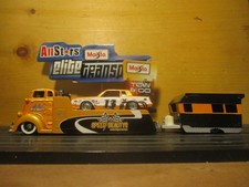 HO 1:64 Metal Body Slot Car Custom Metal Body 2 Slotcars Maisto Flatbed 86 Mont