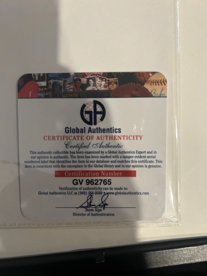 Stephen Curry Signed Photo Golbal Authentics Certified  - image 2 of 2