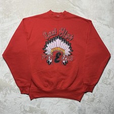 Vintage 90s East High Pep Club Sweatshirt Mens XL School Preppy Made In USA