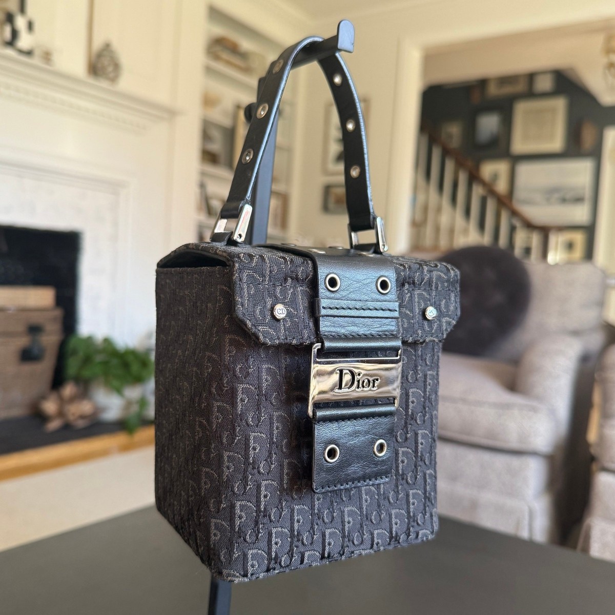 CHRISTIAN DIOR Galliano diorissimo canvas street chic vanity