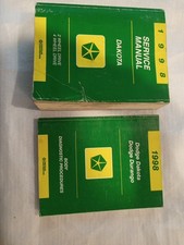 1998 Dodge Dakota Factory Service Manual Set ? 2 Book OEM Dealership