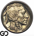 1938-D Buffalo Nickel Solid Gem BU++, Fully Struck