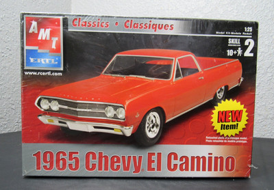 AMT ERTL 1965 Chevy El Camino 1/25 Scale Model Kit Factory Sealed Box NIB NEW