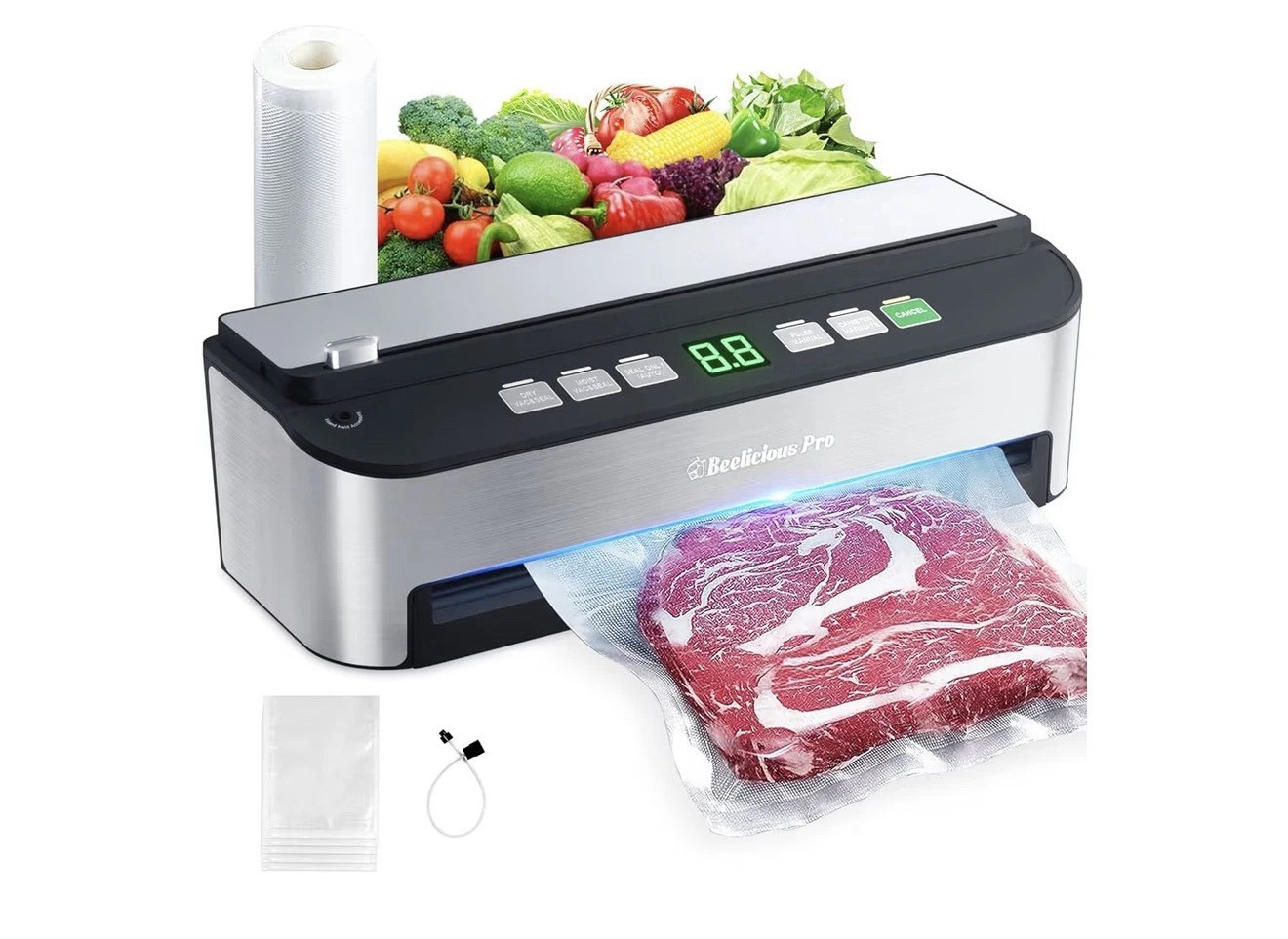 beelicious pro fully automatic vacuum Food sealer