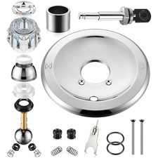 Shower Handle Renovation Repair Trim Kit Compatible with Delta RP6046, Single...