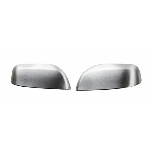 2010-2013 Lexus GX 460 Side Mirror Cover Caps Brushed Stainless Steel Silver 2 P