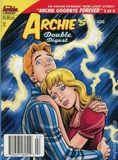 Archie's Double Digest Canadian Price Variant #202 VG 2009 Stock Image Low Grade