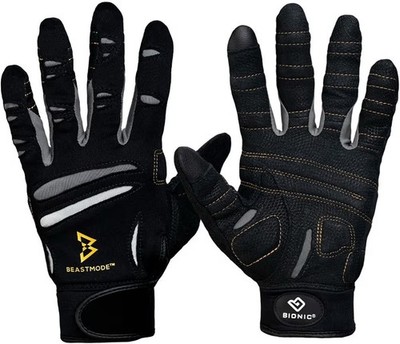 Bionic Beast Mode Full Finger Fitness Gloves Ladies XL 
