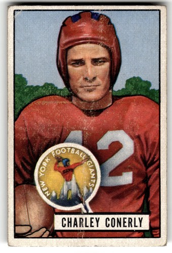 Charley Conerly #56 1951 Bowman card