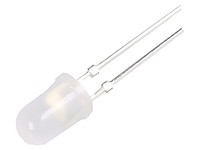 5X OSR5PA5A32G-1 LED Rot 5Mm 4800-6600Mcd 30° Front: GewöLbt 2,1-2,6VDC 78Mw OPT