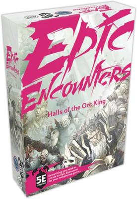 Epic Encounters: Hall of the Orc King - RPG Fantasy Roleplaying Tabletop Game wi