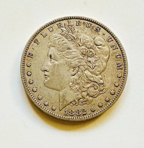 1882-O Morgan Silver Dollar, XF