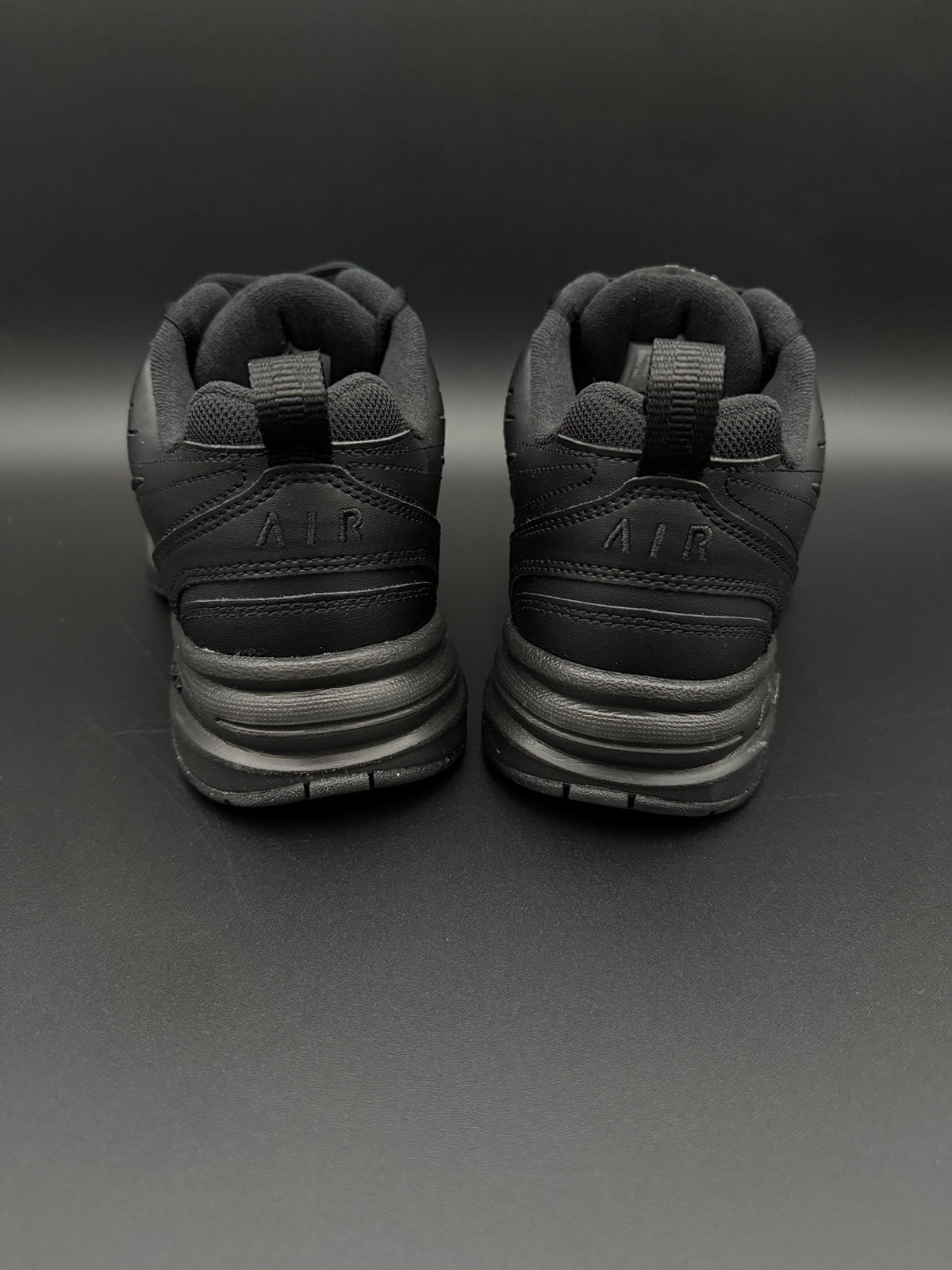 Nike Air Monarch IV Black/Black 415445 001 Medium Width Dad Men's Shoes Comfort thumbnail 8