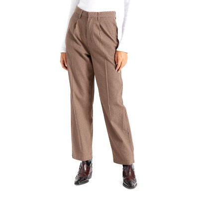 BRIXTON VICTORY TROUSER PANT GR: 26 PINE BARK GINGHAM