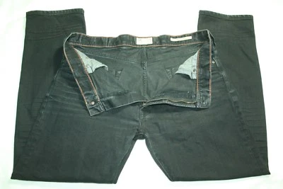 Men's M & S Jeans North Coast Relaxed Fit Straight Leg Black Tag Size 38 X 31 - Image 1 of 4