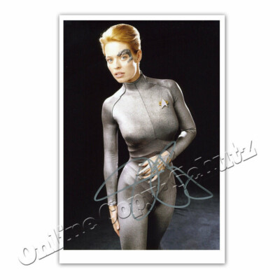 Jeri Ryan ° Actress, Star Trek: Raumschiff Voyager  -  Autogrammfoto