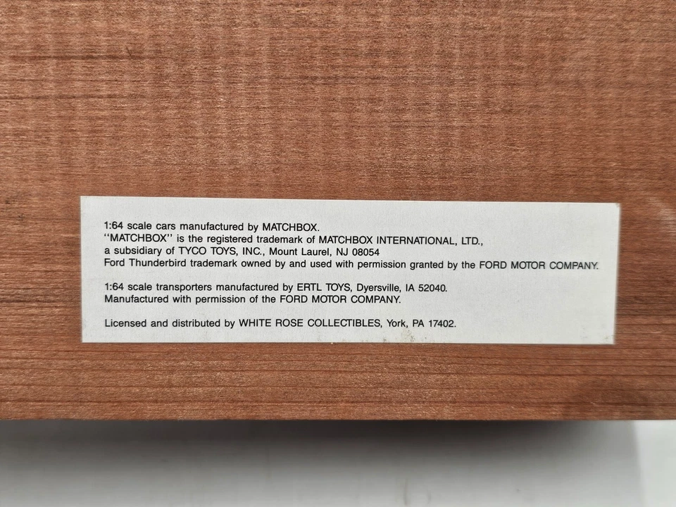 BILL ELLIOTT #11 Budweiser Racing Team 1/64 Diecast Transporter & 2 Car SET  - Image 3 of 3