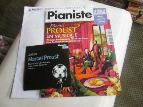  PIANISTE 128  avec CD . proust en musique .   neuf . - Photo 1/1
