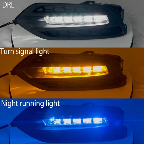 Luces antiniebla LED 19-22 aptas para Honda HR-V HRV 2019 2010 2021 2022 con par DRL - Imagen 3 de 15