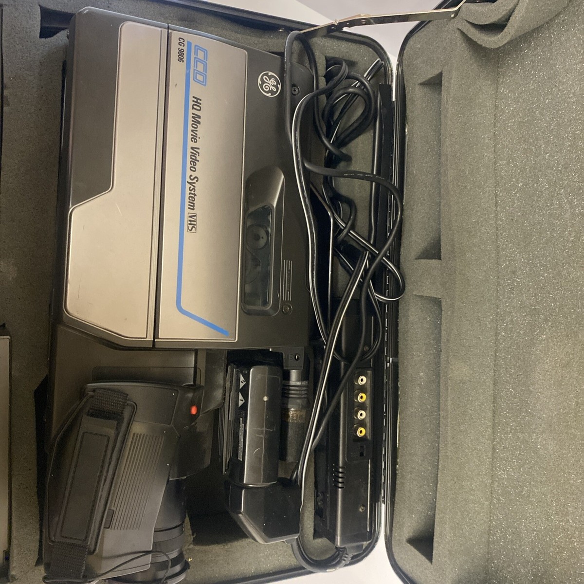 General Electric CG9806 CCD HMovie Video System VHS | eBay