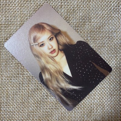BLACKPINK ROSE #6 [ 2022 Welcoming Collection ] Official Photocard