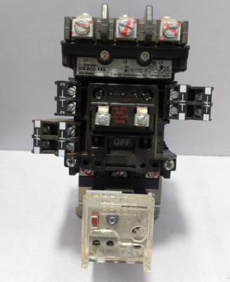 Allen Bradley 509-BOD-XXX Magnetic Starter Ser.B with 592-EEDC Ser.B