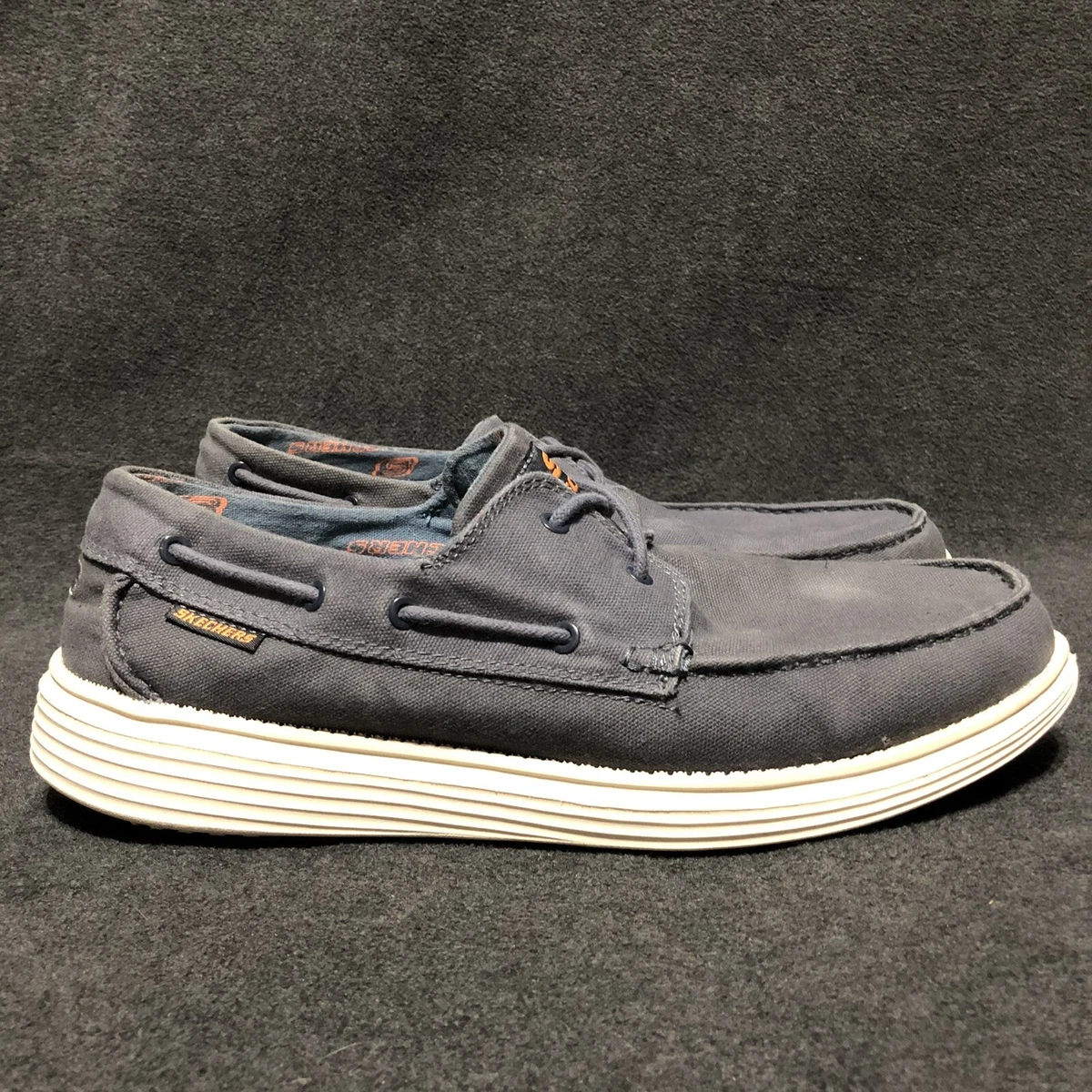 Skechers usa men's top status melec boat shoe