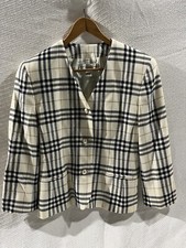Vintage Liz Claiborne Sport Coat Blazer 8 Multicolored Plaid Union Made
