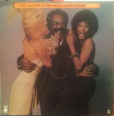 Jimmy Witherspoon Love Is A Five Letter Word NEAR MINT Capitol Vinyl LP
