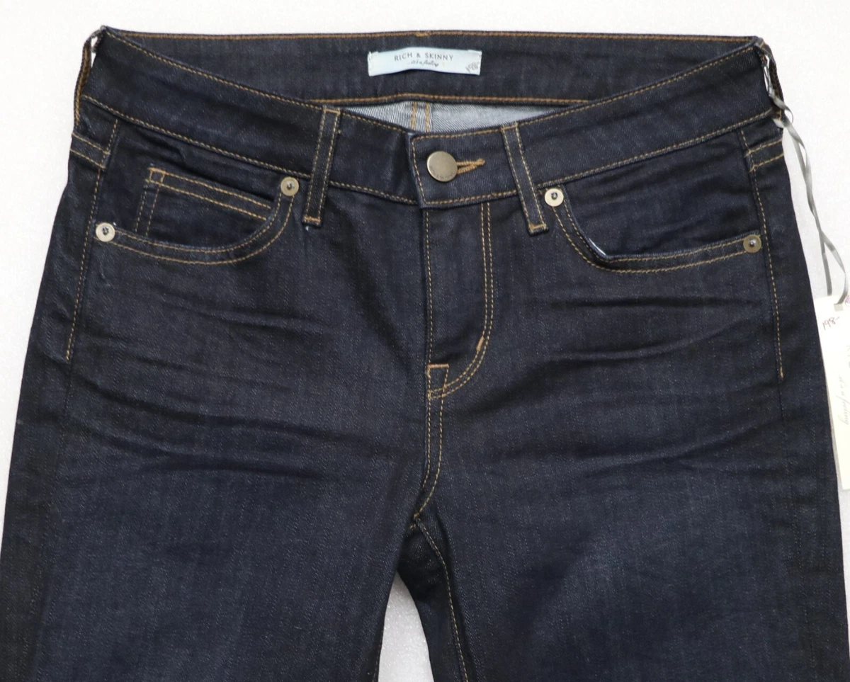 Rich blue cheap jeans