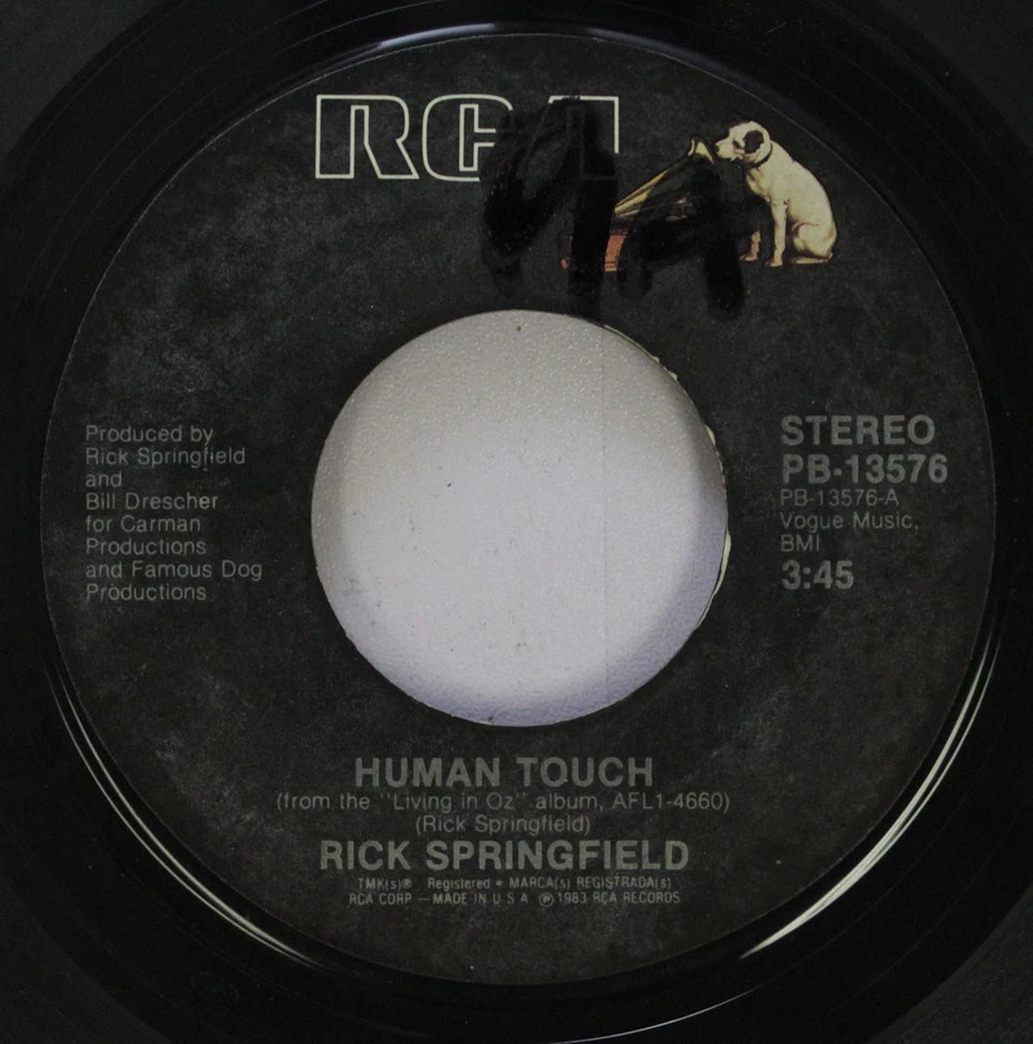 Pop 45 Rick Springfield - Alyson / Human Touch Sur Rca - Photo 2/2