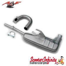 Exhaust AF Clubman 48mm (225CC - 250CC) (Lambretta LI, SX, TV, GP - Series 1, 2 