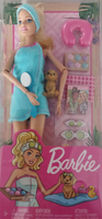 Barbie Wellness Spa Puppe Und Spielset Barbie Puppe Und HüNdchen + ZubehöR