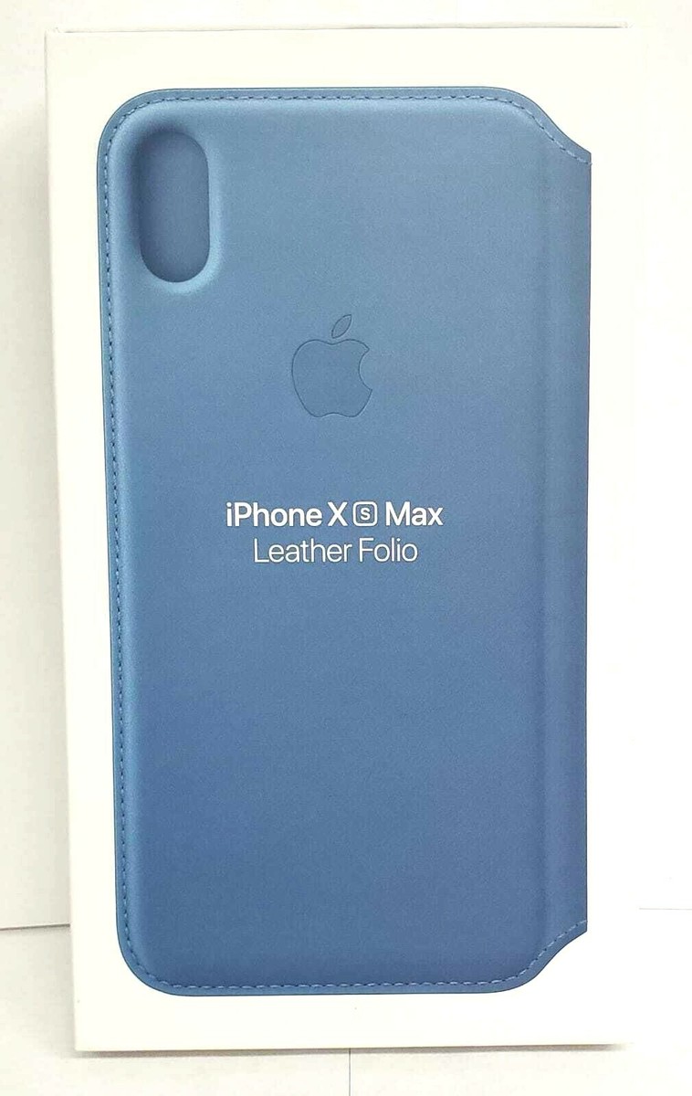 Folio Case Apple Iphone Xs Max Leather Case Leather Folio Apple