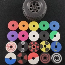 Wheel Covers for Traxxas Slash Modified Oval Dirt Racer - Upgrade Accessory