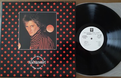 ROD STEWART Foolish Behaviour Japan Tour '81 : PROMO 14-track LP vinyl : RARE