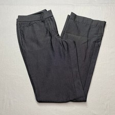 Express Editor Pants sz 4 Gray Bootcut City Professional Corporate Workwear