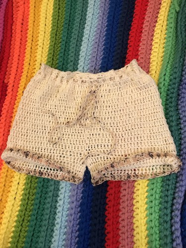 Moda Hechos Pantalones cortos de ganchillo Parte inferior Playa Mujeres Crochet Traje de Pantalones calientes | eBay