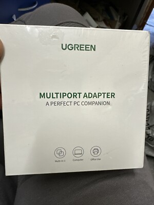 UGREEN 4 in 1 USB Hub auf Ethernet Adapter 3 Ports USB 3.0 / BRANDNEU / verpackt