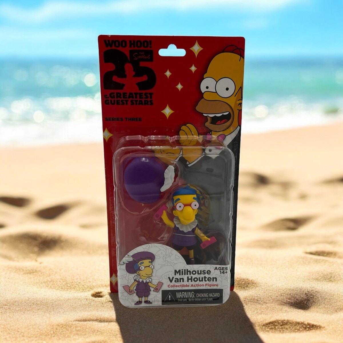 特撮 NECA Simpsons 25th Anniversary Series 3 Milhouse Houten (Poet Milhouse) - 5 Figure NECA Simpsons 25th Anniversary 5-Inch Series 3 - Milhouse