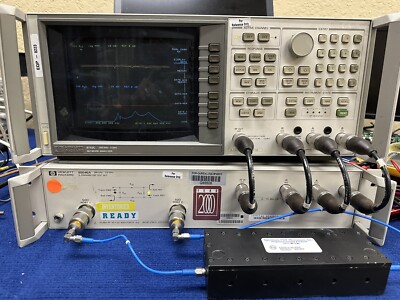 Agilent 8753C Network Analyzer W&frasl; Option 002 Read 300KHz