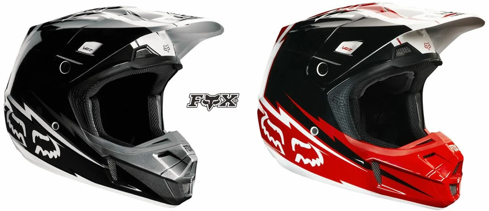 CASQUE FOX V2 GIANT COLLECTOR Motocross / Enduro / Supermotard MX/SX - Photo 1/4