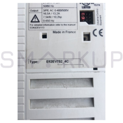 Used & Tested LENZE E82EV752-4C Inverter