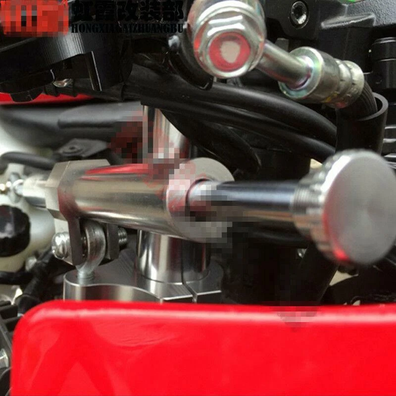 41mm Aluminum Steering Damper Fixing Clamp Bracket for Motorcycle Fork Tuning - Image 4 of 4