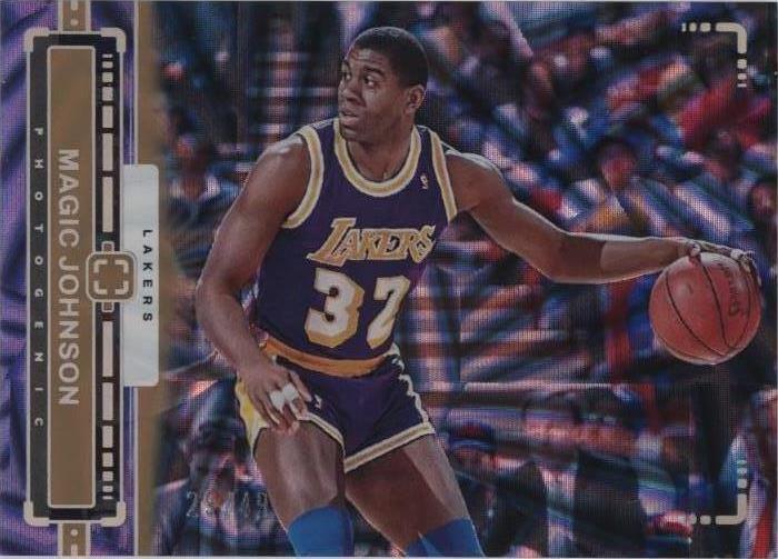 MAGIC JOHNSON のウルトラレアカード！ 2023-24 Panini Photogenic - Magic Johnson #117 for sale | eBay