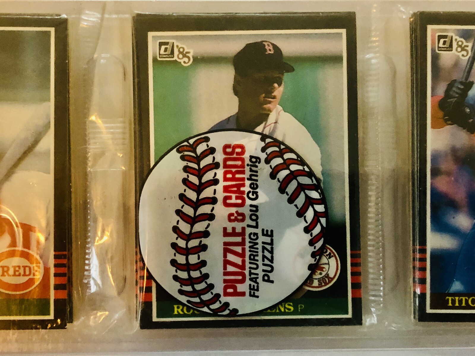 1985 Donruss Baseball Roger Clemens RC on Top! Graded 9.5 GEM MINT by GAI - Picture 6 of 9