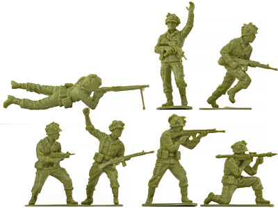 Airfix Modern German Infantry #51473-29- 29 54mm figures in original 1970s box